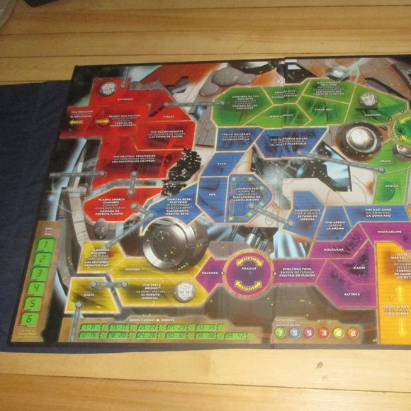 RISK Transformers : Cybertron Battle Edition Board Game (complete) - Picture 6 of 7